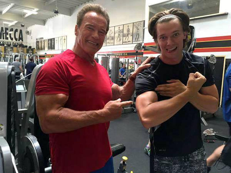 Arnold Schwarzenegger Grandchild